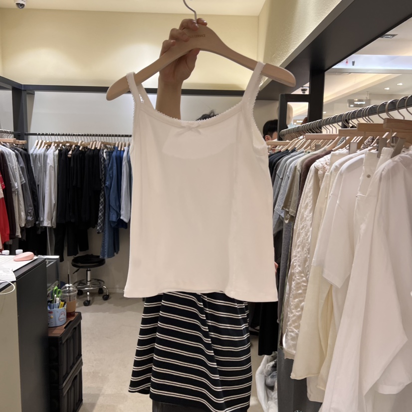 SELF SERVICE韓國㊣直郵東大門代購女裝新品熱賣25春夏吊帶背心SELF SERVICE吊帶/背心