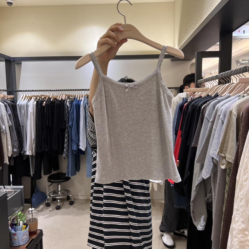 SELF SERVICE韓國㊣直郵東大門代購女裝新品熱賣25春夏吊帶背心SELF SERVICE吊帶/背心圖色2