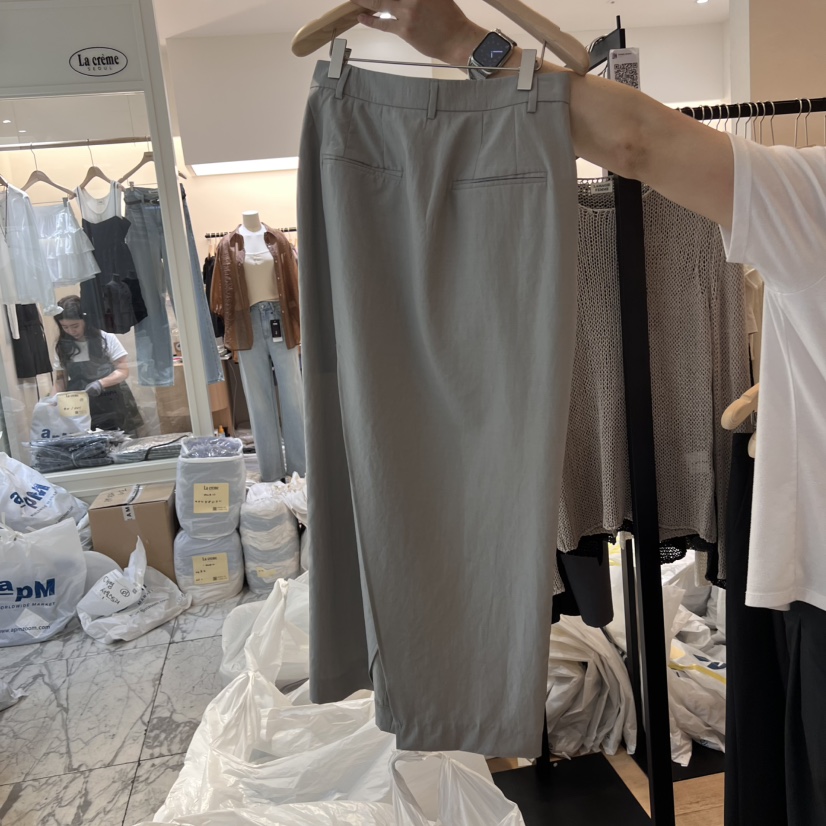 LA MAGIE FEMME韓國直郵㊣東大門實拍女裝新品25春夏半身裙中短裙Lamagie Femme半身裙/中短裙