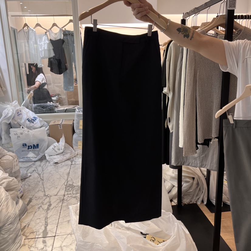 LA MAGIE FEMME韓國直郵㊣東大門實拍女裝新品25春夏半身裙中短裙Lamagie Femme半身裙/中短裙圖色3