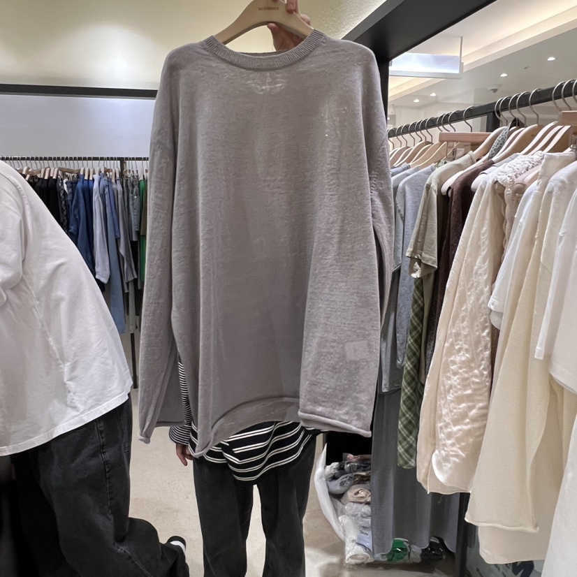 SELF SERVICE韓國直郵㊣女裝新款人氣時尚熱賣休閑25春夏針織衫SELF SERVICE針織衫圖色3