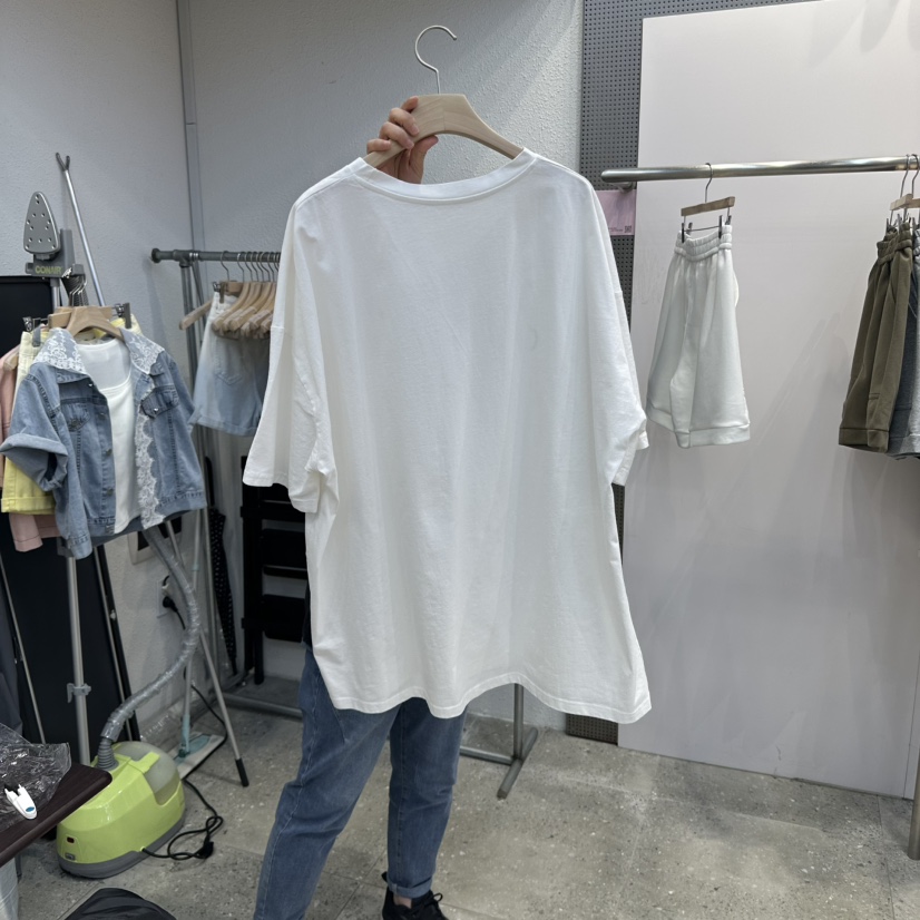 BLOOM韓國直郵㊣東大門實拍女裝新品時尚人氣休閑25春夏T恤BLOOM-QT恤