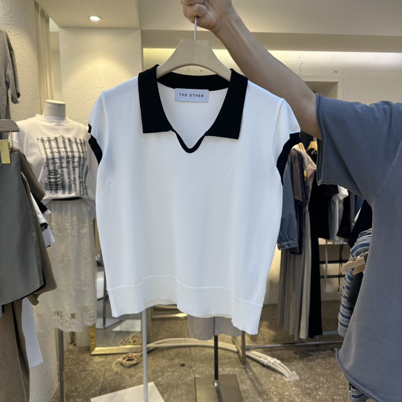 THE OTHER直郵韓國代購㊣女裝新品人氣熱賣推薦時尚吊帶背心THE OTHER吊帶/背心圖色1
