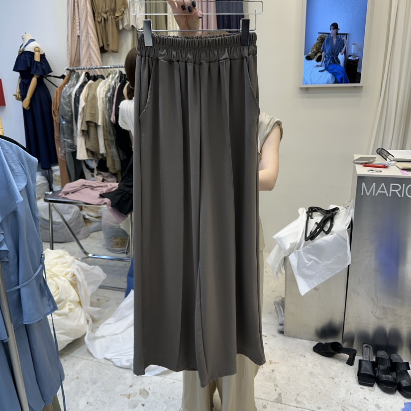 MARIGOLD韓國直郵㊣女裝新品推薦時尚25春夏人氣熱賣休閑褲MARIGOLD休閑褲圖色2