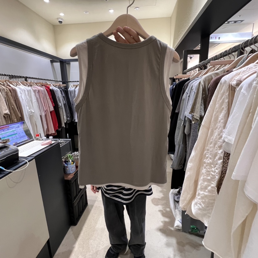 SELF SERVICE韓國㊣直郵東大門代購女裝新款休閑熱賣吊帶背心SELF SERVICE吊帶/背心