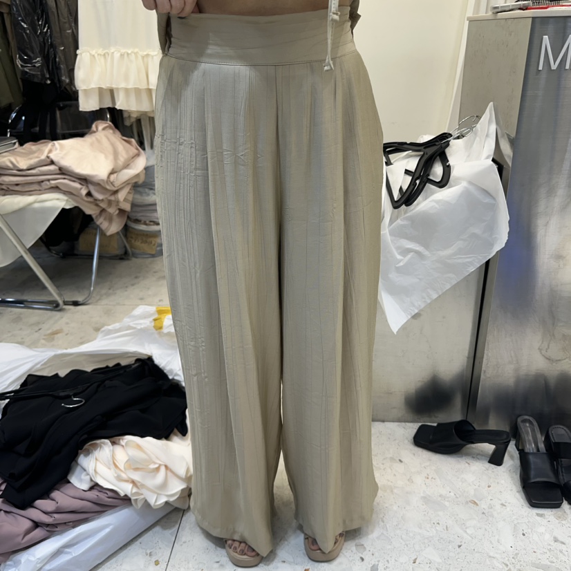 MARIGOLD韓國直郵㊣東大門實拍女裝新款時尚熱賣25春夏休閑褲MARIGOLD休閑褲