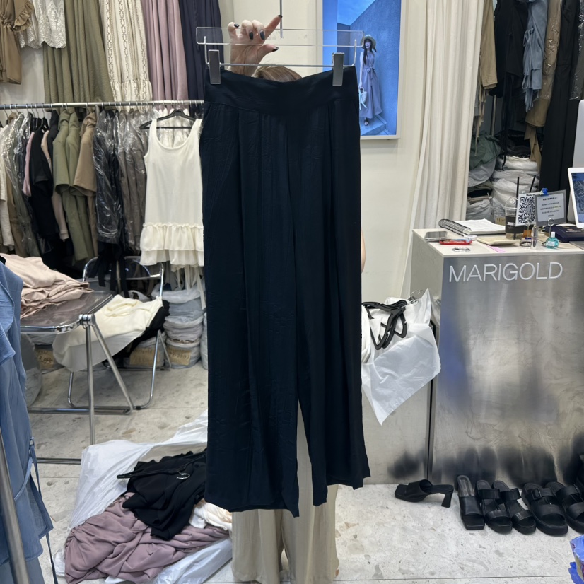 MARIGOLD韓國直郵㊣東大門實拍女裝新款時尚熱賣25春夏休閑褲MARIGOLD休閑褲圖色3
