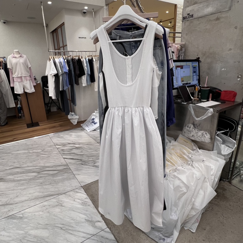 BREATHE直郵韓國代購㊣女裝新款推薦休閑時尚25春夏熱賣連衣裙BREATHE連衣裙