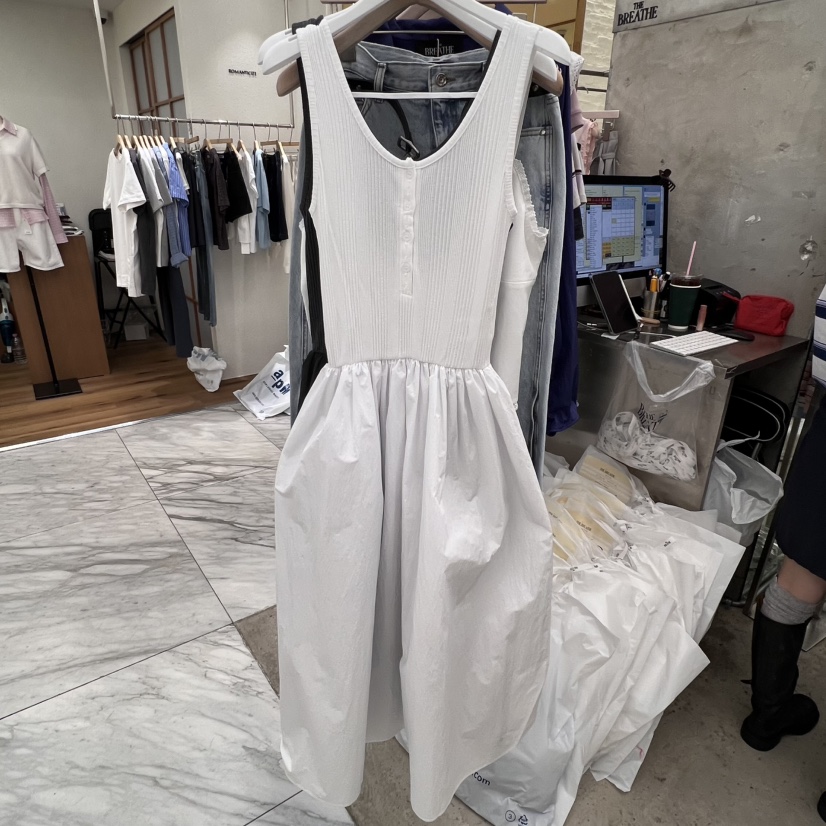 BREATHE直郵韓國代購㊣女裝新款推薦休閑時尚25春夏熱賣連衣裙BREATHE連衣裙