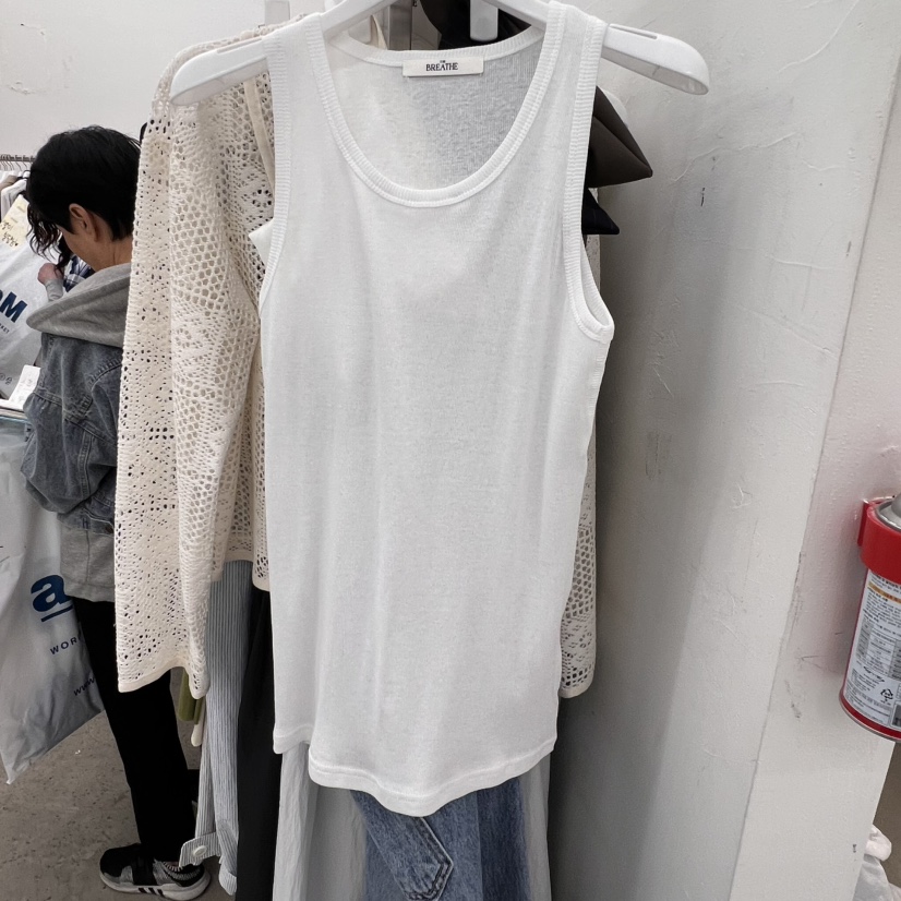 BREATHE韓國㊣直郵東大門代購女裝新品時尚休閑25春夏吊帶背心BREATHE吊帶/背心圖色4