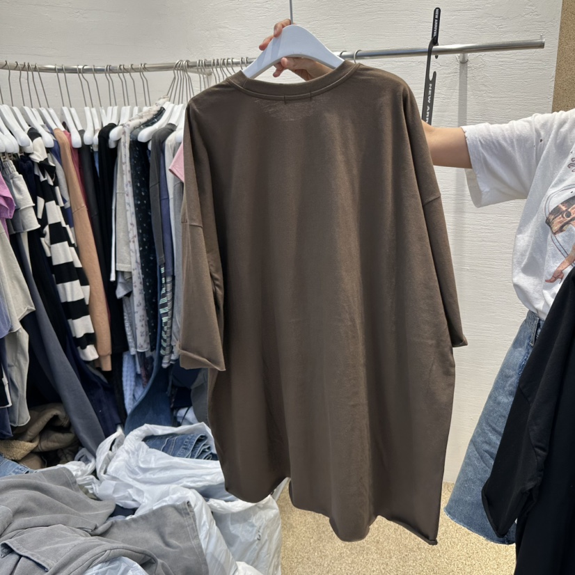 HEIL韓國㊣直郵東大門代購女裝新品推薦熱賣時尚休閑25春夏T恤HEILT恤