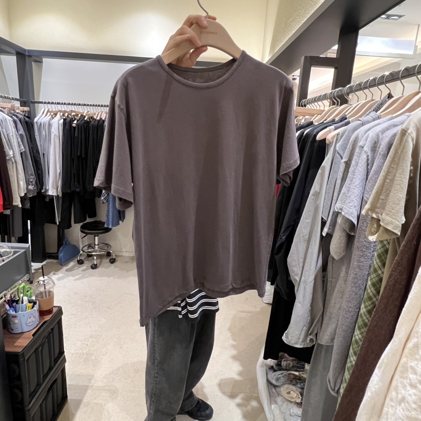 SELF SERVICE韓國直郵㊣女裝新品25春夏人氣熱賣推薦休閑T恤SELF SERVICET恤圖色4