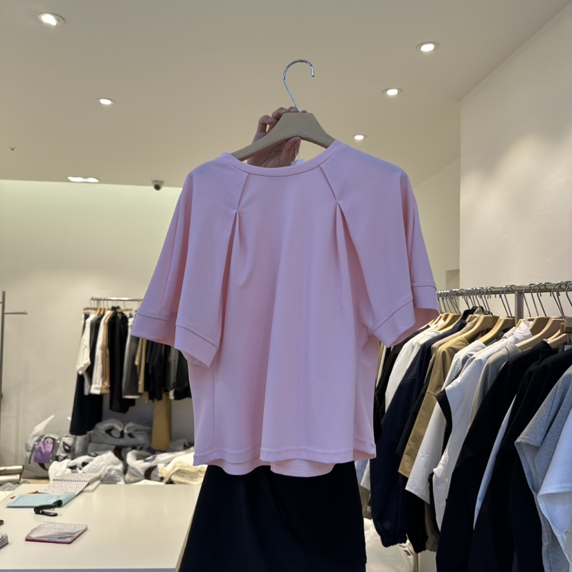 EYEFUL-Q韓國㊣直郵東大門代購女裝新款25春夏人氣休閑T恤eyefulT恤圖色2