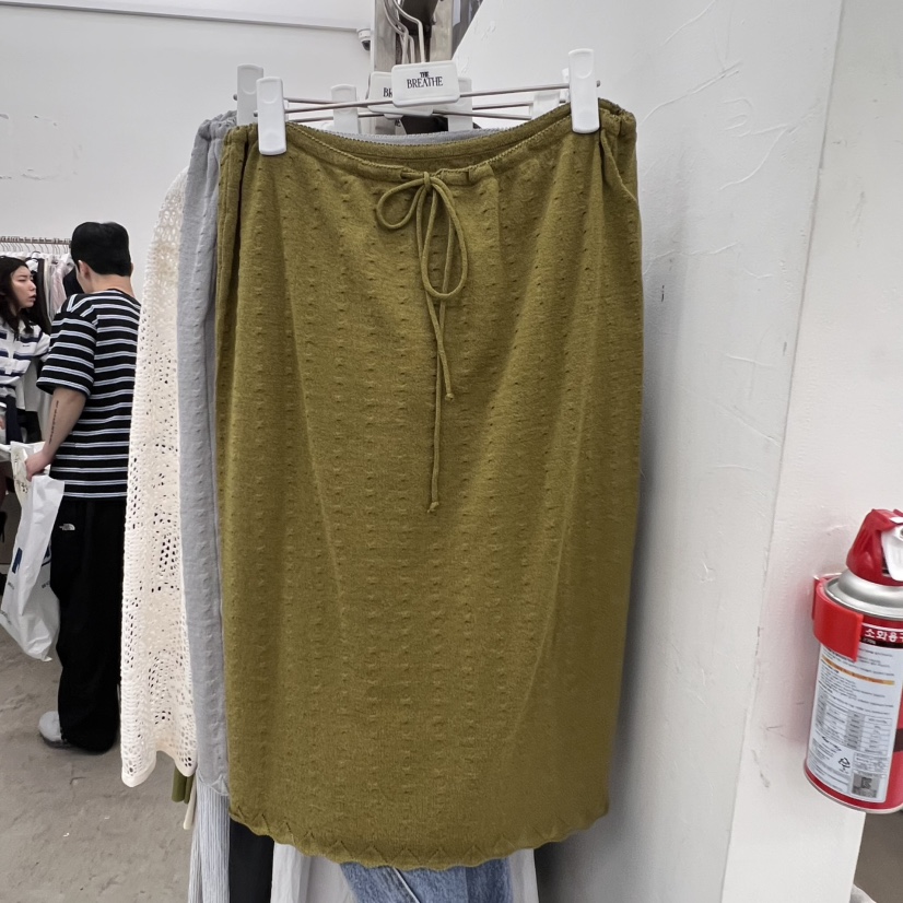 BREATHE韓國㊣直郵東大門代購女裝新款人氣推薦半身裙中短裙BREATHE半身裙/中短裙圖色2