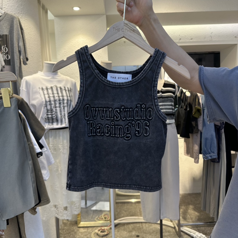 THE OTHER韓國直郵㊣女裝新款推薦時尚休閑人氣熱賣吊帶背心THE OTHER吊帶/背心圖色1
