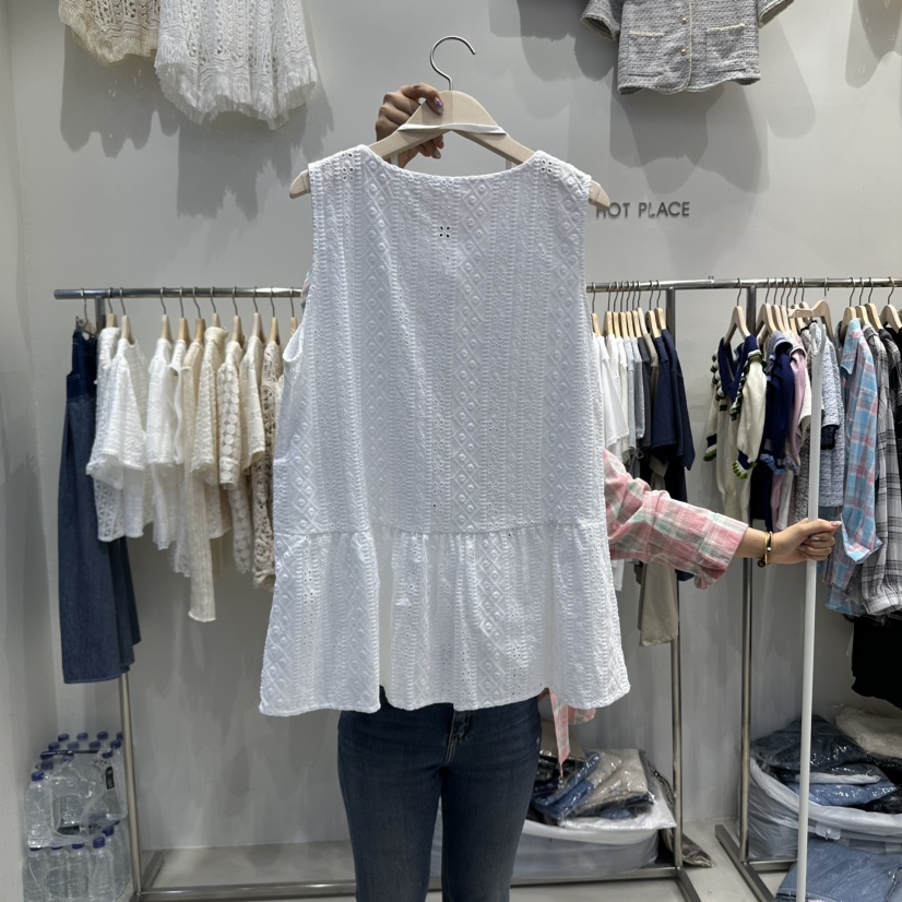 HOT PLACE韓國㊣直郵東大門代購女裝新品25春夏吊帶背心含小包HOT PLACE/DREAM GIRIS吊帶/背心