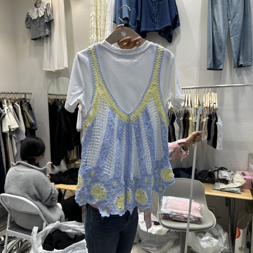 HOT PLACE韓國直郵㊣東大門實拍女裝新品推薦套裝兩件套套裝HOT PLACE/DREAM GIRIS套裝