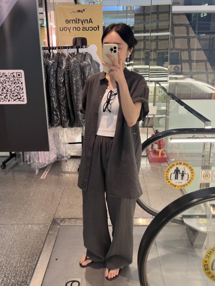 MYOS韓國直郵女士新品人氣推薦真品時尚熱賣職業休閑褲亞麻布MYOS休閑褲