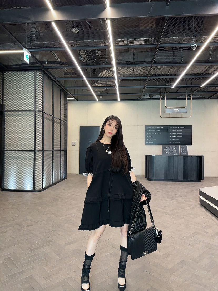 PALETTE-Q韓國直郵女士新款職業推薦休閑人氣25春夏連衣裙PALETTE連衣裙