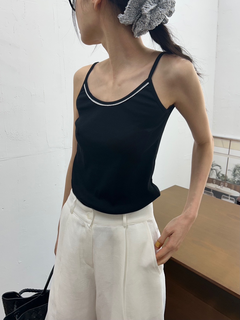 ME MO東大門實拍女士新品真品人氣休閑推薦熱賣25春夏吊帶背心ME MO吊帶/背心圖色2