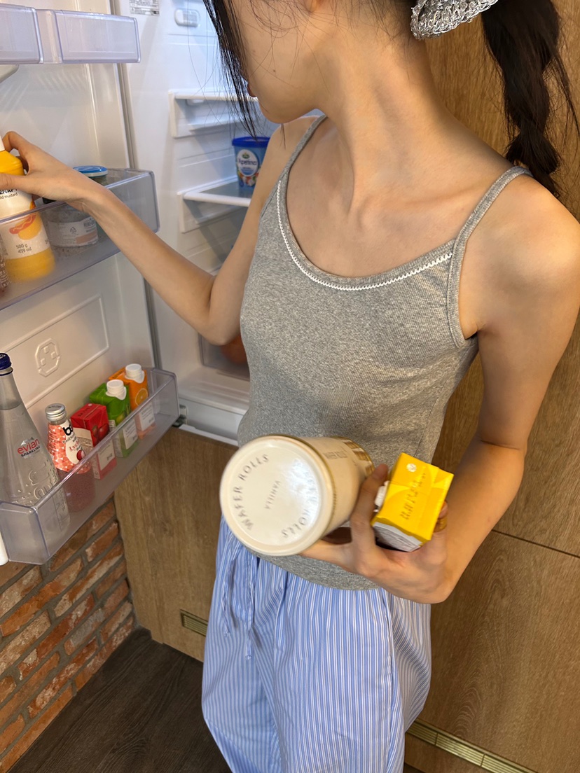 ME MO東大門實拍女士新品真品人氣休閑推薦熱賣25春夏吊帶背心ME MO吊帶/背心圖色3