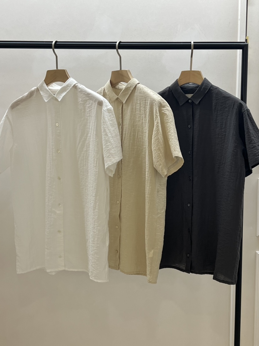 MYOS東大門直郵女裝新品休閑人氣25春夏真品襯衫蕾絲衫亞麻布MYOS襯衫/蕾絲衫