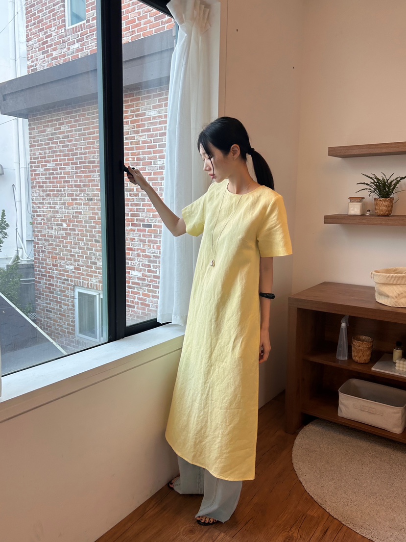 ME MO韓國直郵女裝新款推薦職業時尚真品人氣連衣裙不含腰帶ME MO連衣裙