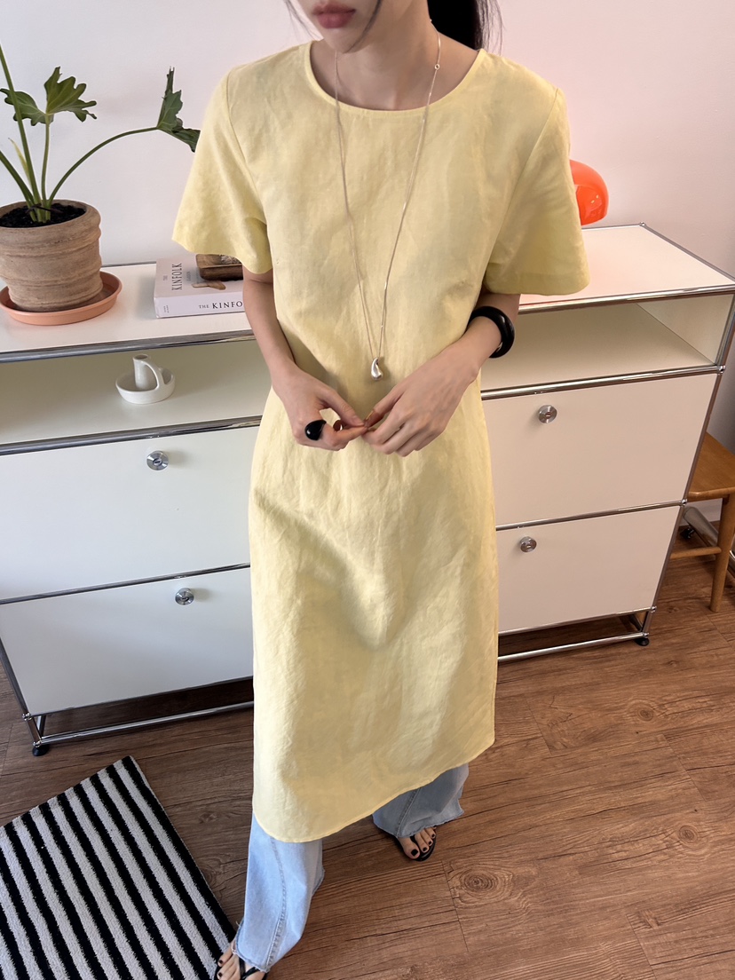 ME MO韓國直郵女裝新款推薦職業時尚真品人氣連衣裙不含腰帶ME MO連衣裙