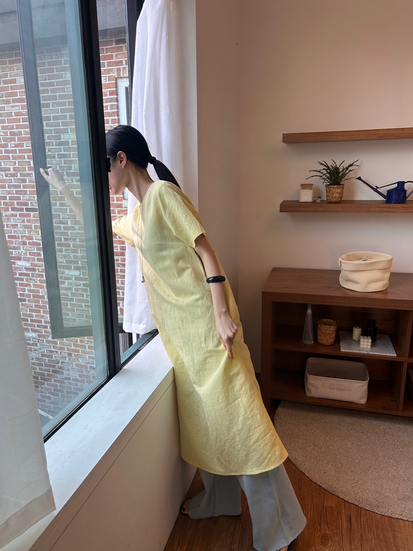 ME MO韓國直郵女裝新款推薦職業時尚真品人氣連衣裙不含腰帶ME MO連衣裙