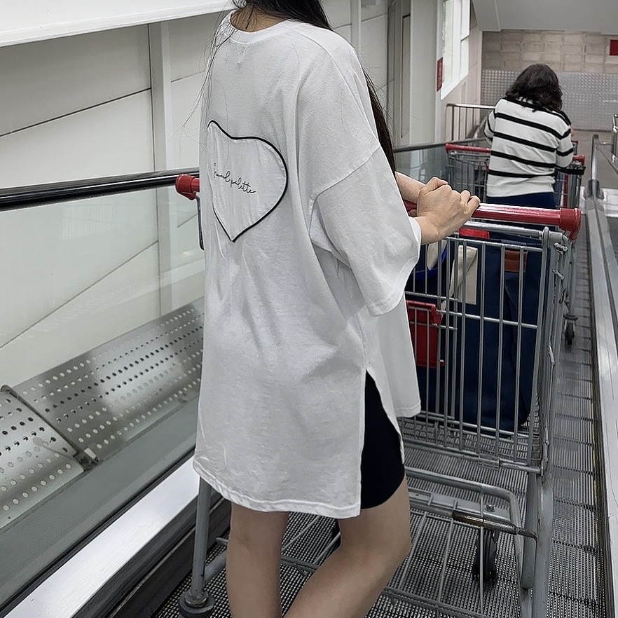 PALETTE-Q東大門實拍女裝新品職業人氣真品時尚T恤口袋拉鏈PALETTET恤