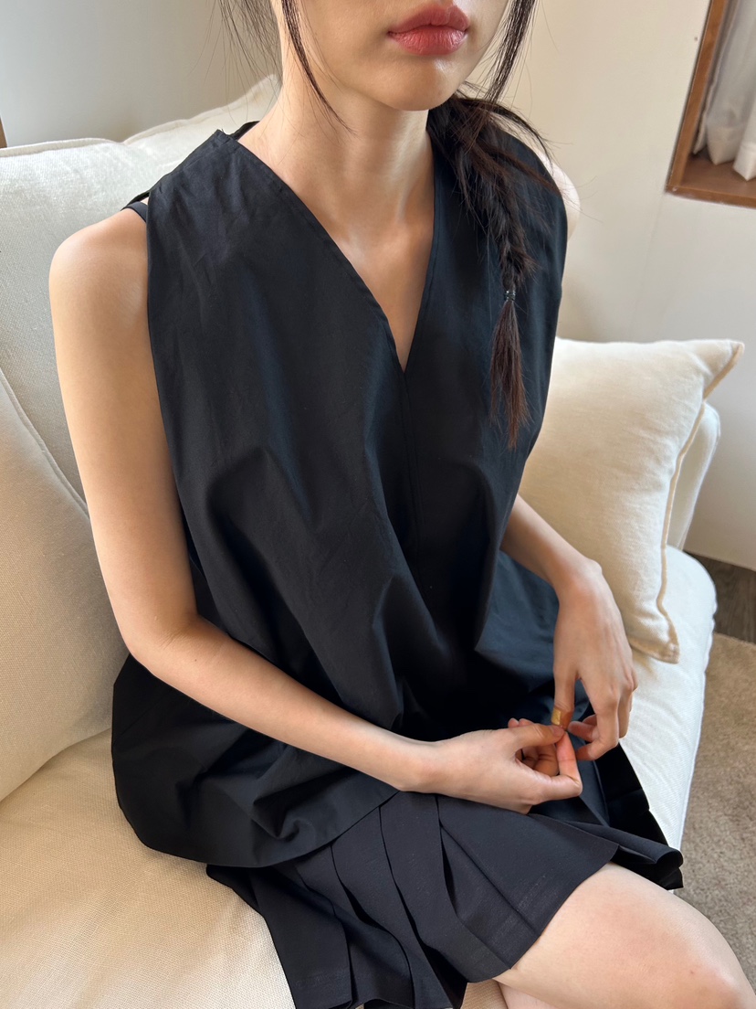 ME MO韓國直郵女士新品職業真品熱賣25春夏時尚休閑吊帶背心ME MO吊帶/背心
