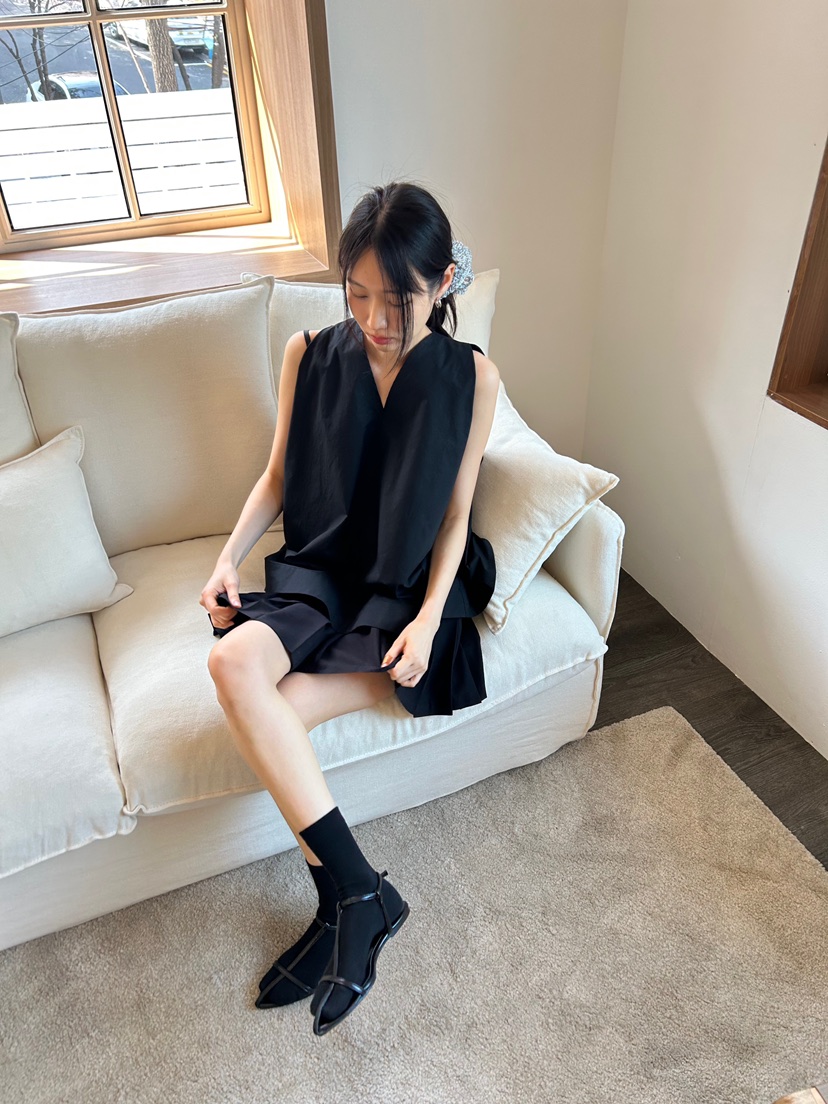 ME MO韓國直郵女士新品職業真品熱賣25春夏時尚休閑吊帶背心ME MO吊帶/背心