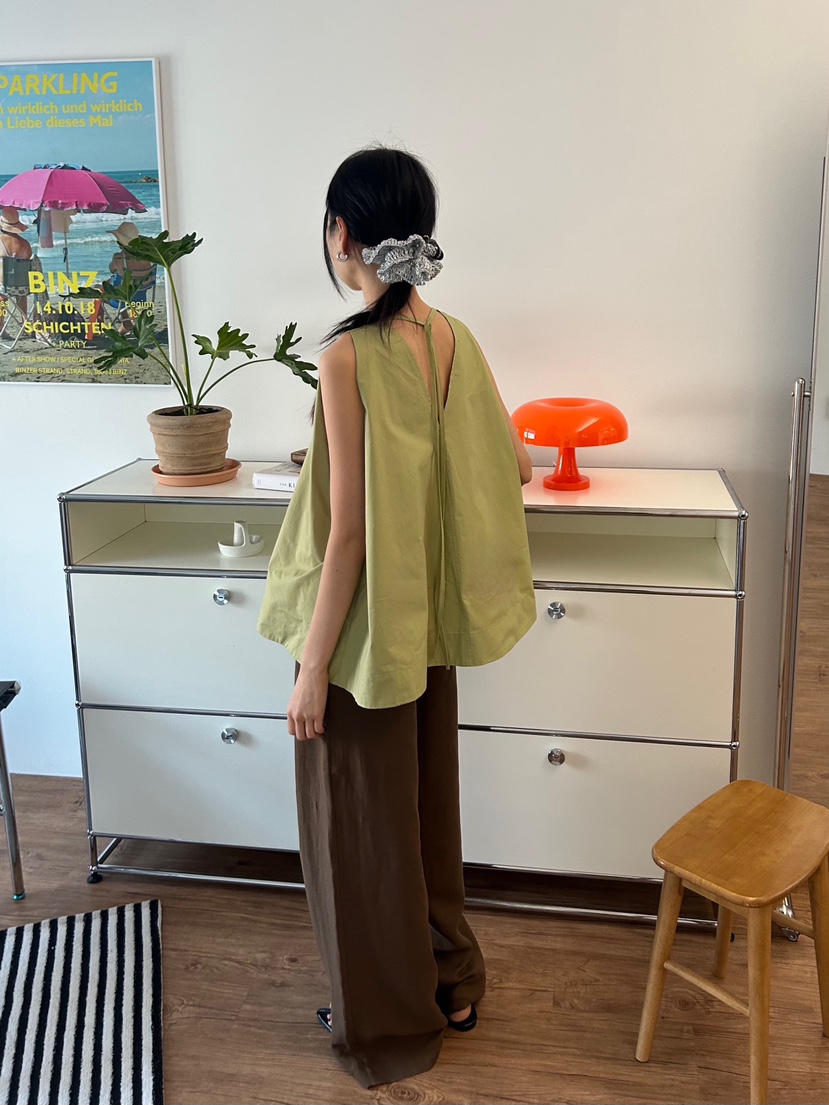 ME MO韓國直郵女士新品職業真品熱賣25春夏時尚休閑吊帶背心ME MO吊帶/背心