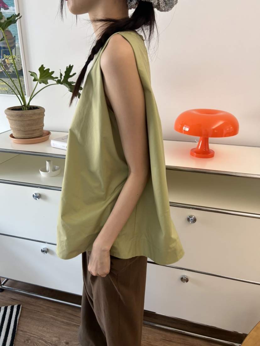 ME MO韓國直郵女士新品職業真品熱賣25春夏時尚休閑吊帶背心ME MO吊帶/背心