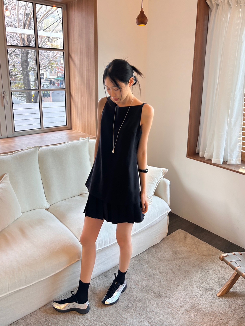 ME MO韓國直郵女士新品真品人氣熱賣25春夏休閑時尚吊帶背心ME MO吊帶/背心