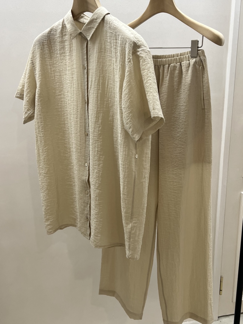 MYOS韓國直郵女士新款25春夏休閑職業熱賣推薦人氣套裝亞麻布MYOS套裝
