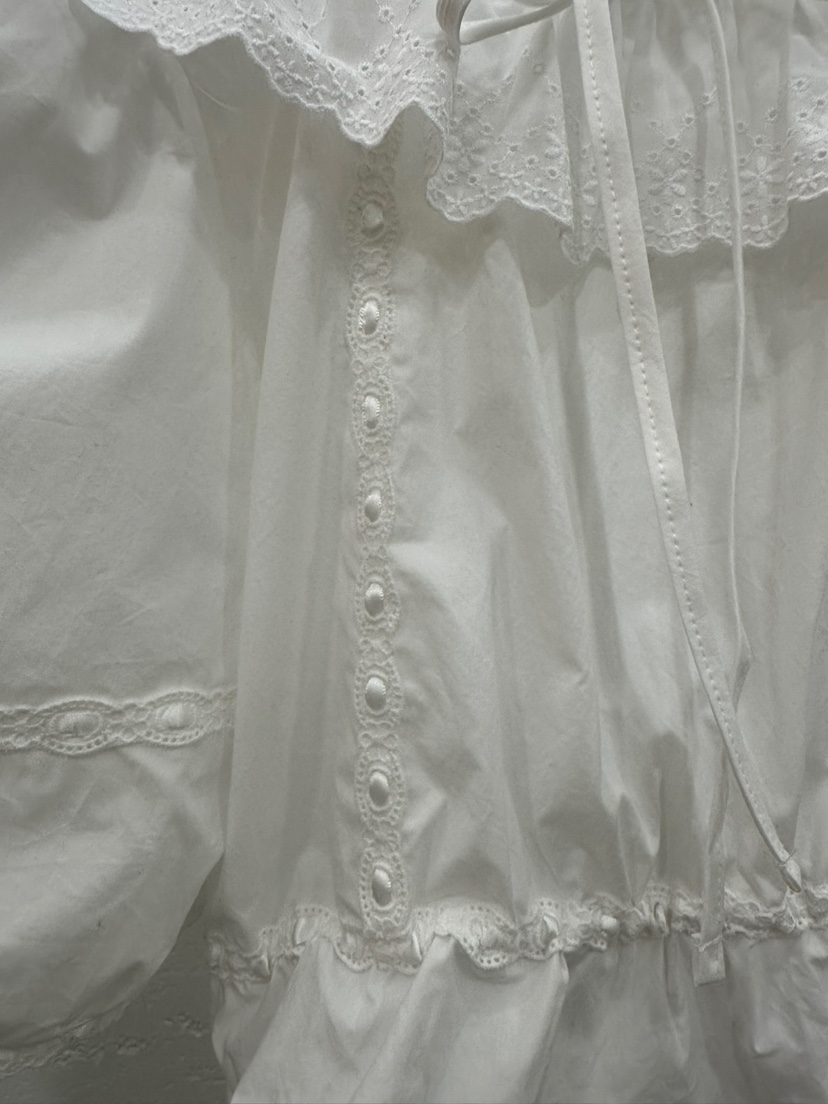 BANI BLUSH韓國直郵女裝新款時尚25春夏熱賣人氣襯衫蕾絲衫BANI BLUSH襯衫/蕾絲衫