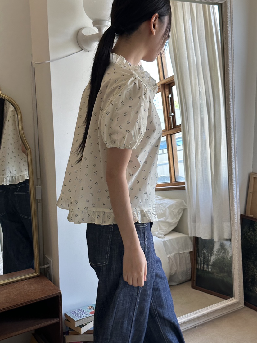I MFACT東大門實拍女裝新款真品25春夏推薦職業襯衫蕾絲衫I MFACT襯衫/蕾絲衫