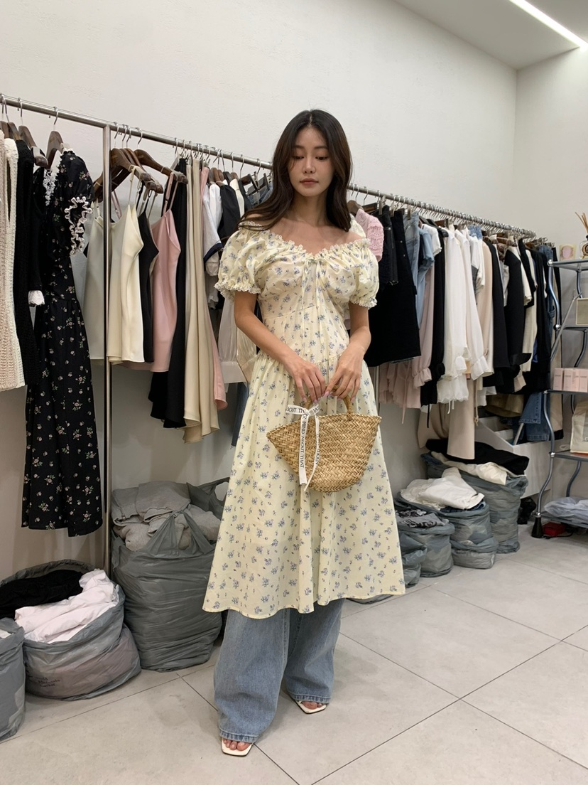 BANI BLUSH韓國直郵女士新品職業休閑熱賣時尚推薦人氣連衣裙BANI BLUSH連衣裙