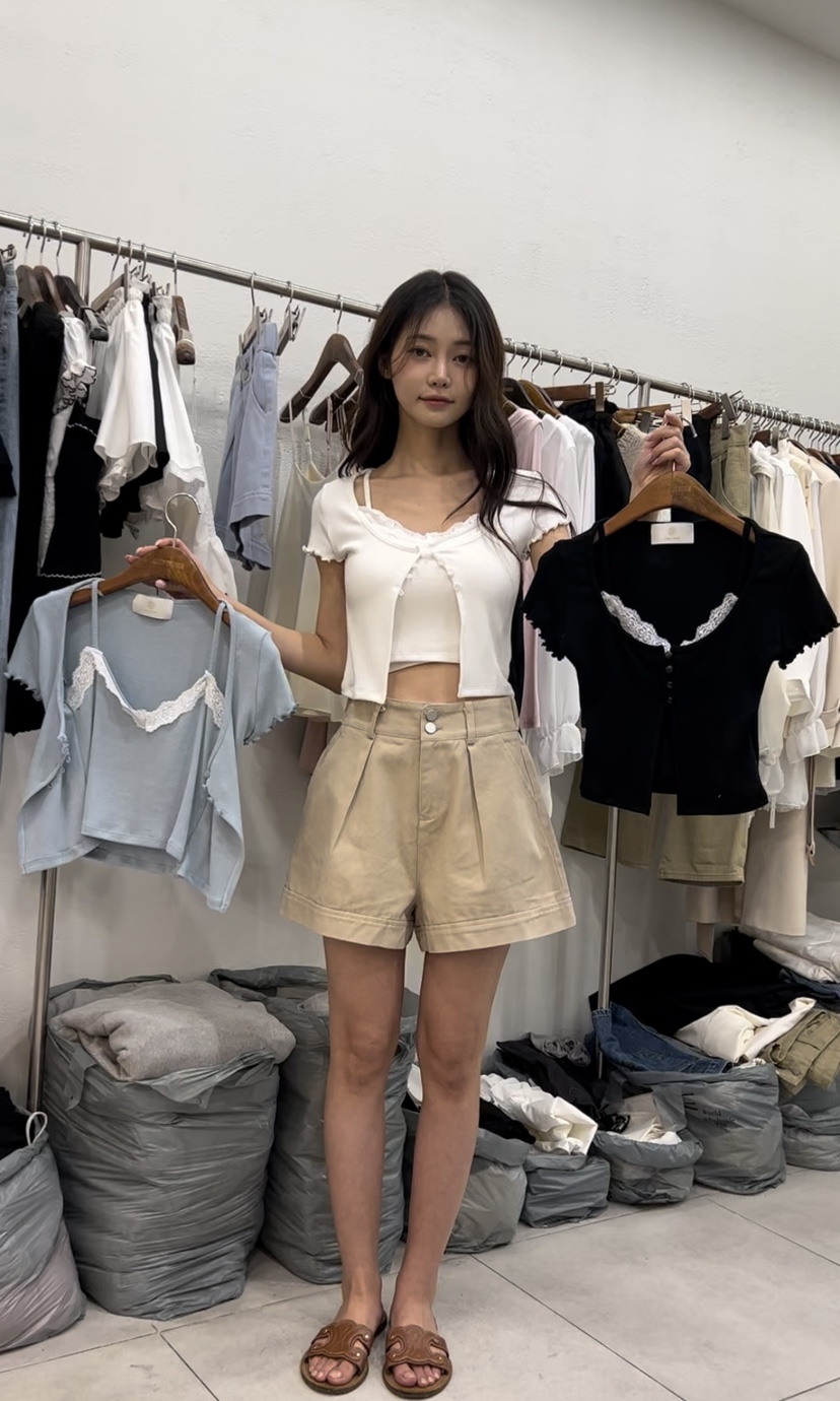 BANI BLUSH韓國代購女士新款職業休閑熱賣人氣真品推薦T恤BANI BLUSHT恤