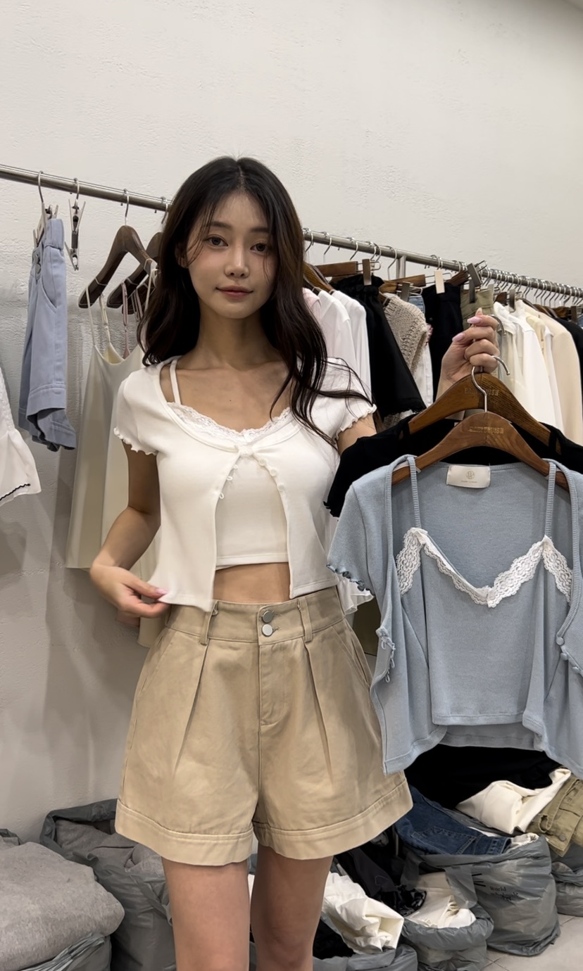 BANI BLUSH韓國代購女士新款職業休閑熱賣人氣真品推薦T恤BANI BLUSHT恤
