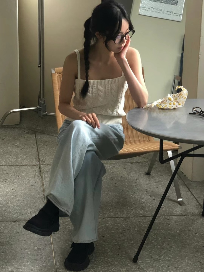 ONDO-P韓國直郵女裝新品人氣熱賣職業休閑真品25春夏吊帶背心ONDO-P吊帶/背心