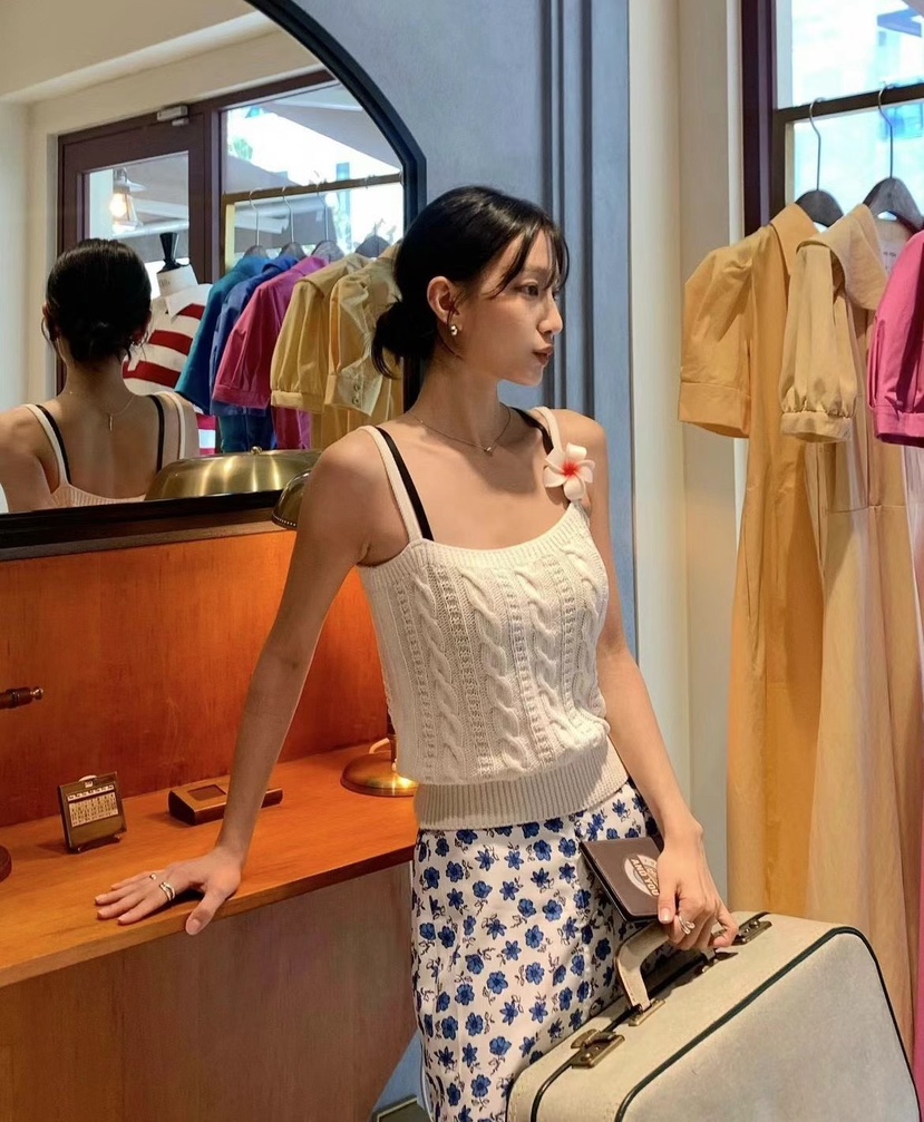ONDO-P韓國直郵女裝新品人氣熱賣職業休閑真品25春夏吊帶背心ONDO-P吊帶/背心