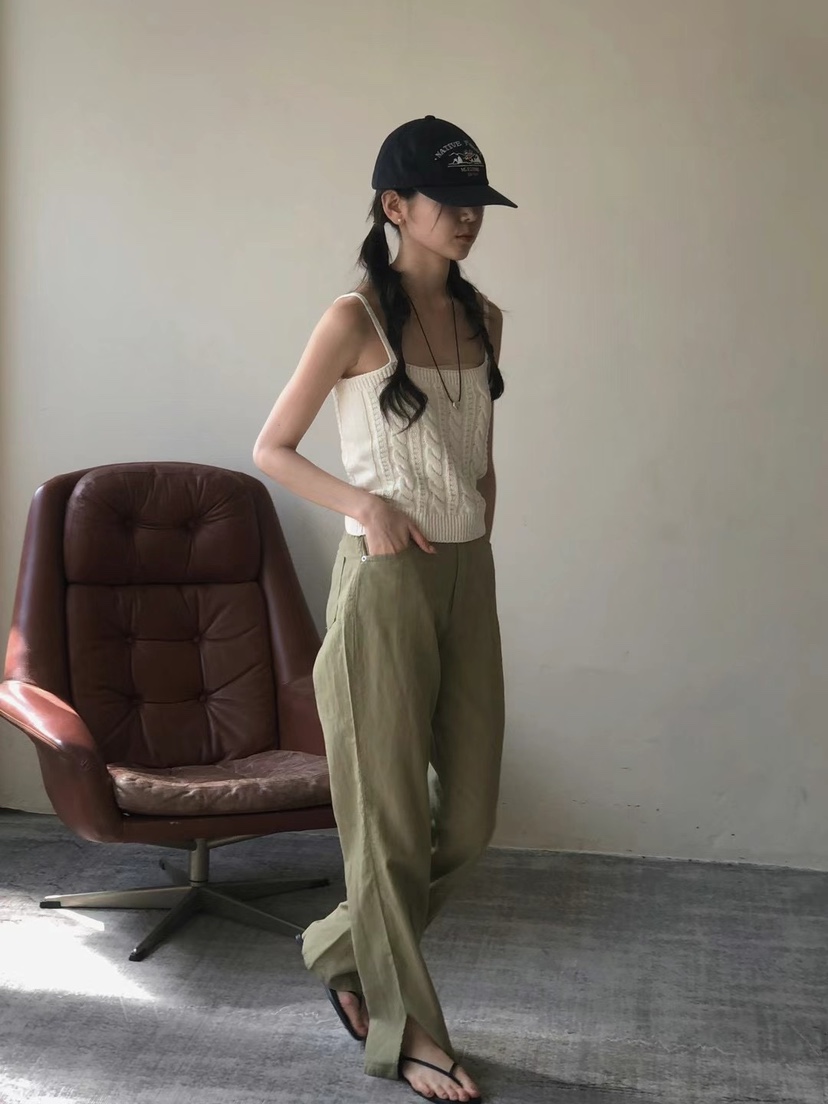 ONDO-P韓國直郵女裝新品人氣熱賣職業休閑真品25春夏吊帶背心ONDO-P吊帶/背心