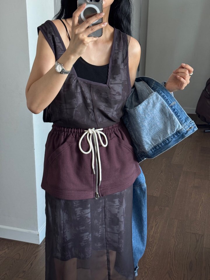 LA_TERRE東大門實拍女士新款休閑25春夏人氣職業時尚熱賣短裙LA_TERRE短裙