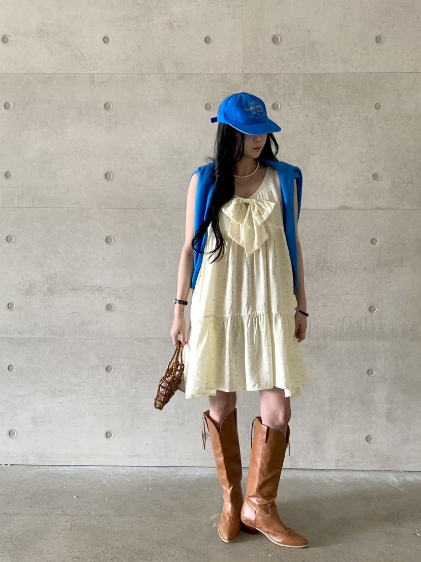 DAVICHI東大門實拍女士新品真品推薦人氣25春夏職業時尚連衣裙DAVICHI連衣裙
