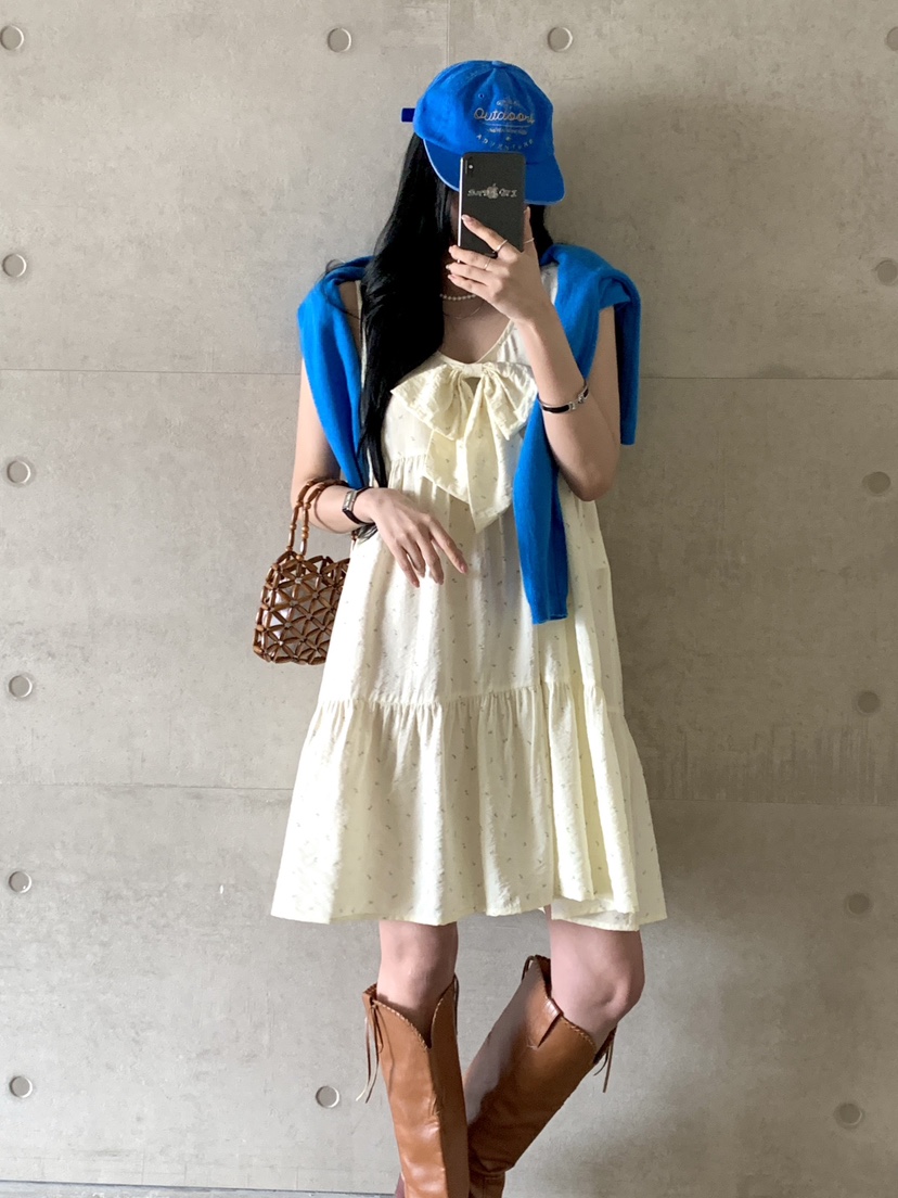 DAVICHI東大門實拍女士新品真品推薦人氣25春夏職業時尚連衣裙DAVICHI連衣裙