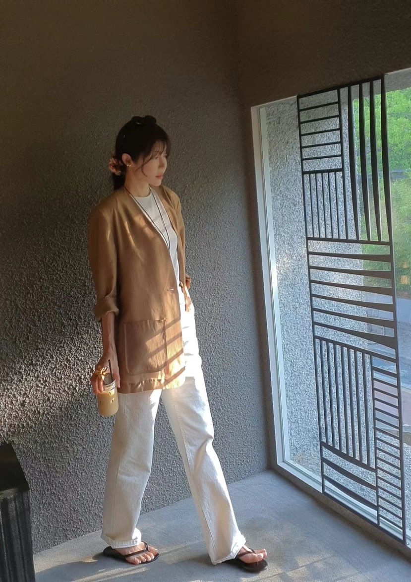 GENTLE B韓國直郵女裝新品休閑人氣25春夏推薦職業熱賣夾克GENTLE B夾克