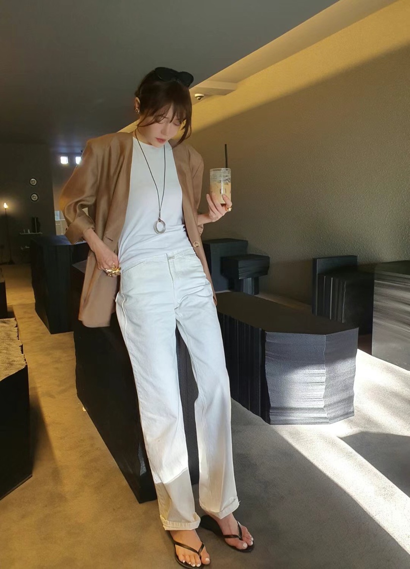 GENTLE B韓國直郵女裝新品休閑人氣25春夏推薦職業熱賣夾克GENTLE B夾克