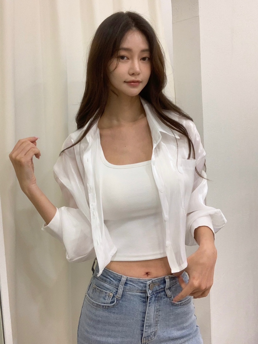 BANI BLUSH東大門實拍女士新品人氣熱賣時尚真品襯衫蕾絲衫BANI BLUSH襯衫/蕾絲衫